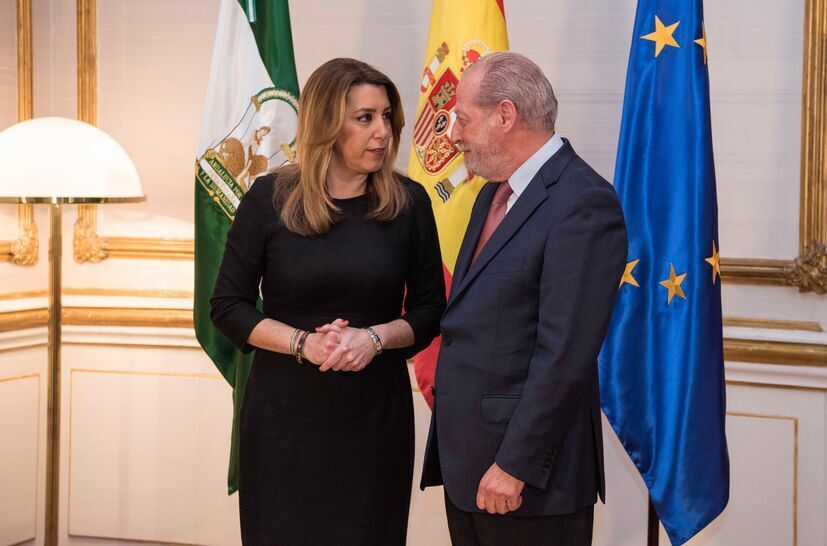 Presidente con Susana Díaz